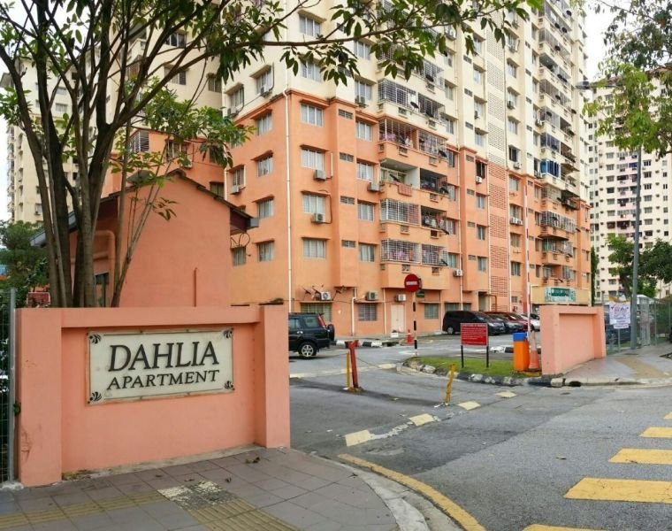 Dahlia Apartment Setapak for Sale