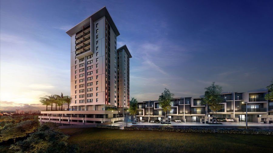 [Wow ? This Condominium Is Very Special !] Kepong F/H Luxurious Semi-D Condo [0% D/P]