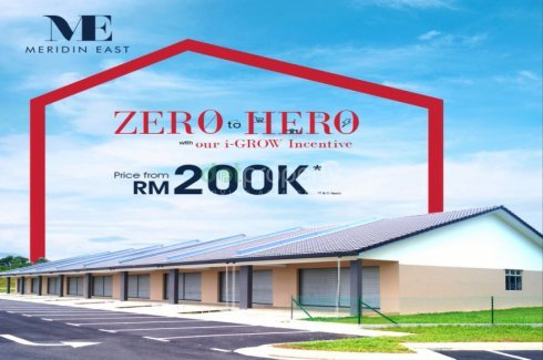 new single storey house project in johor