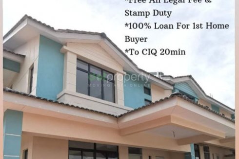 New Double Storey Terrace House 24 X 75 Only Need Rm350k Townhouse For Sale In Johor Dot Property